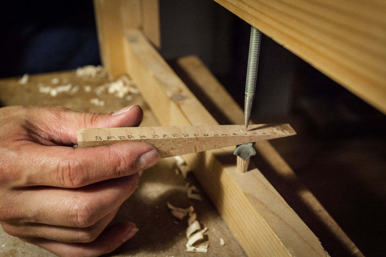 Luthier Caen, cale profondeur Antoine Lescombe